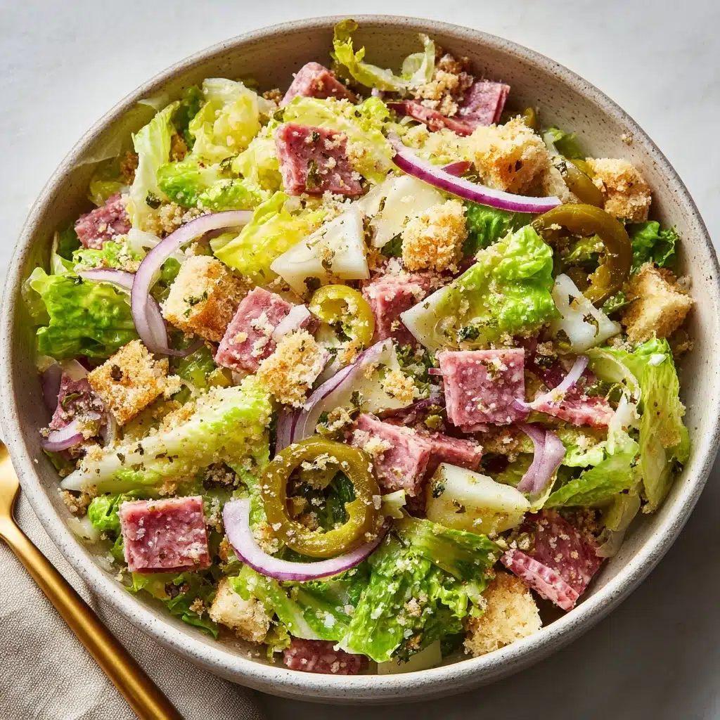 Big Yummy Italian Salad Recipe - Recipe Image