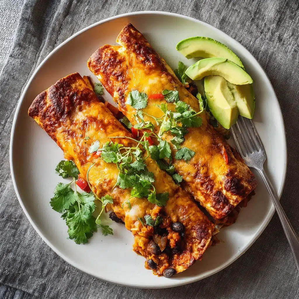 Easy Veggie Enchiladas Recipe - Recipe Image