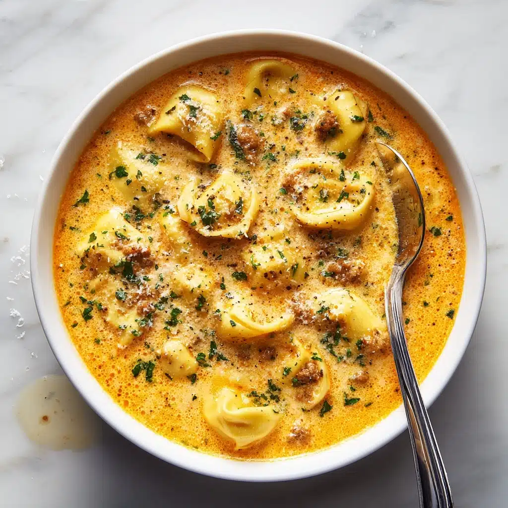 Ang’s Creamy Tortellini Soup Recipe - Recipe Image