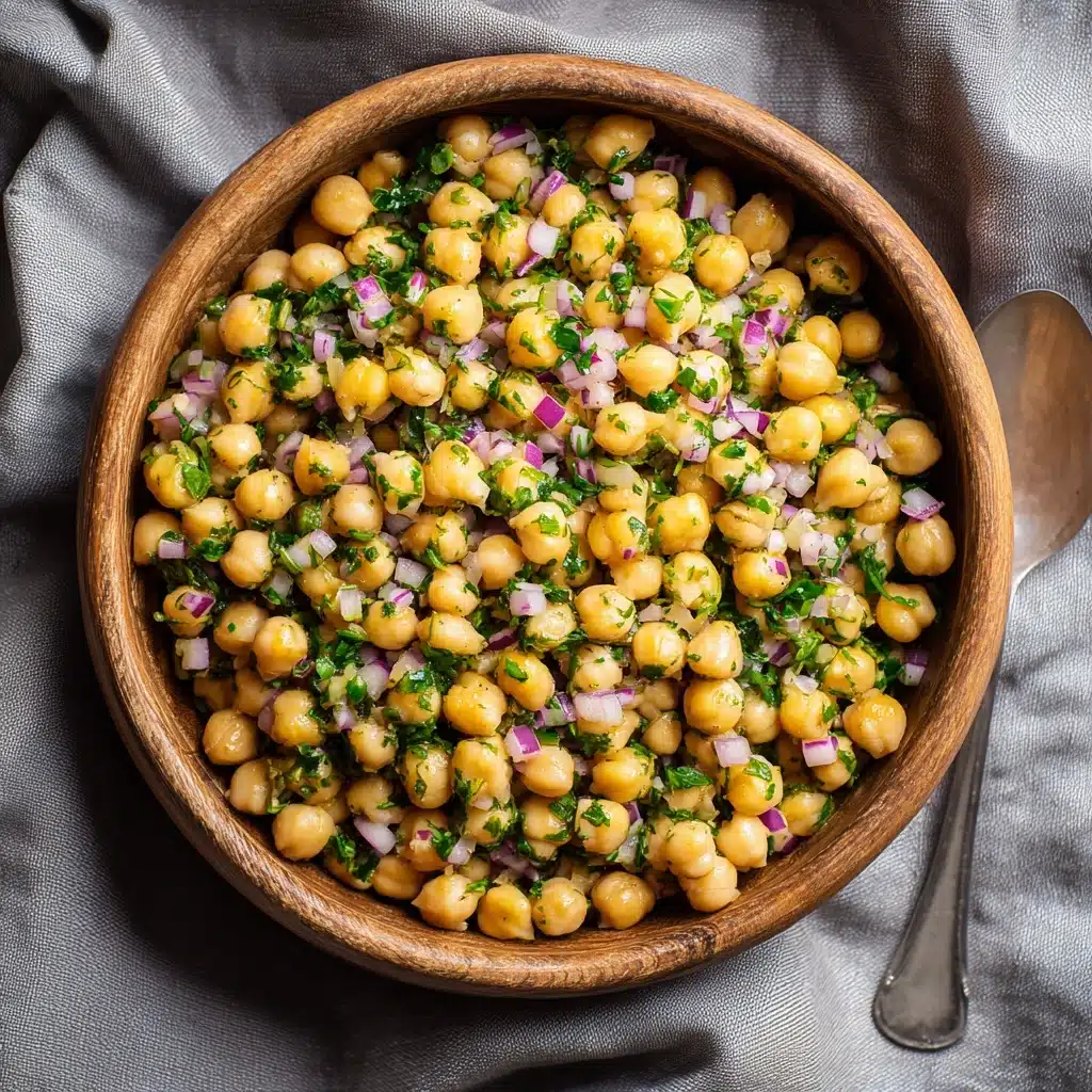 Mediterranean Chickpea Salad Recipe - Recipe Image