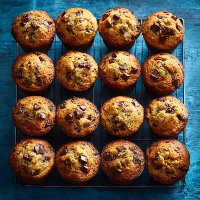 Zucchini Muffins with Chocolate Chips Recipe