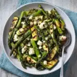 Grilled Asparagus Salad with Lemon & Feta Recipe