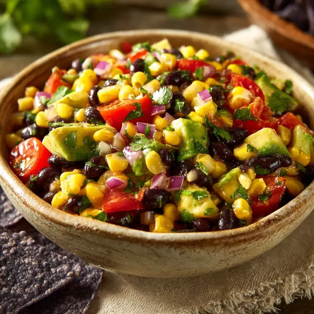 Black Bean and Corn Salad with Chipotle-Honey Vinaigrette Recipe - Recipe Image