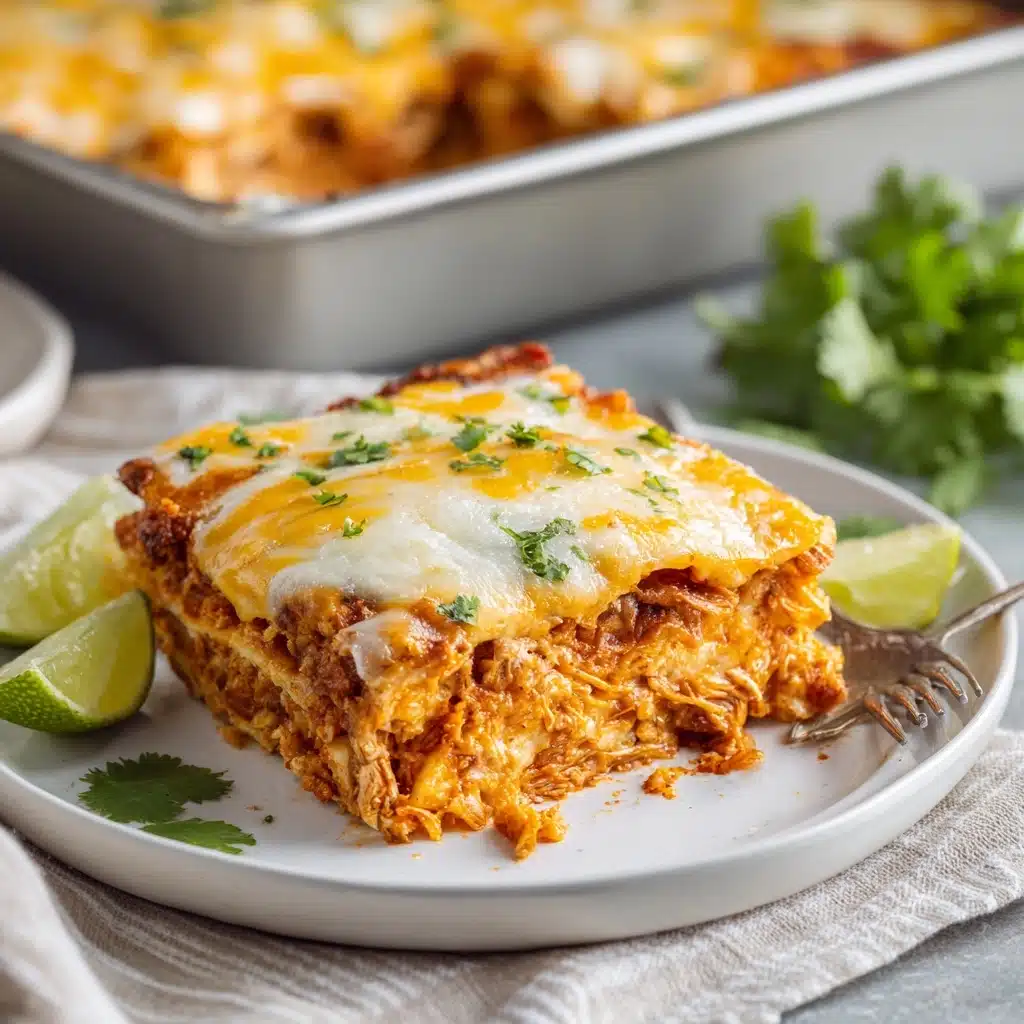 Chicken Enchilada Casserole Recipe - Recipe Image