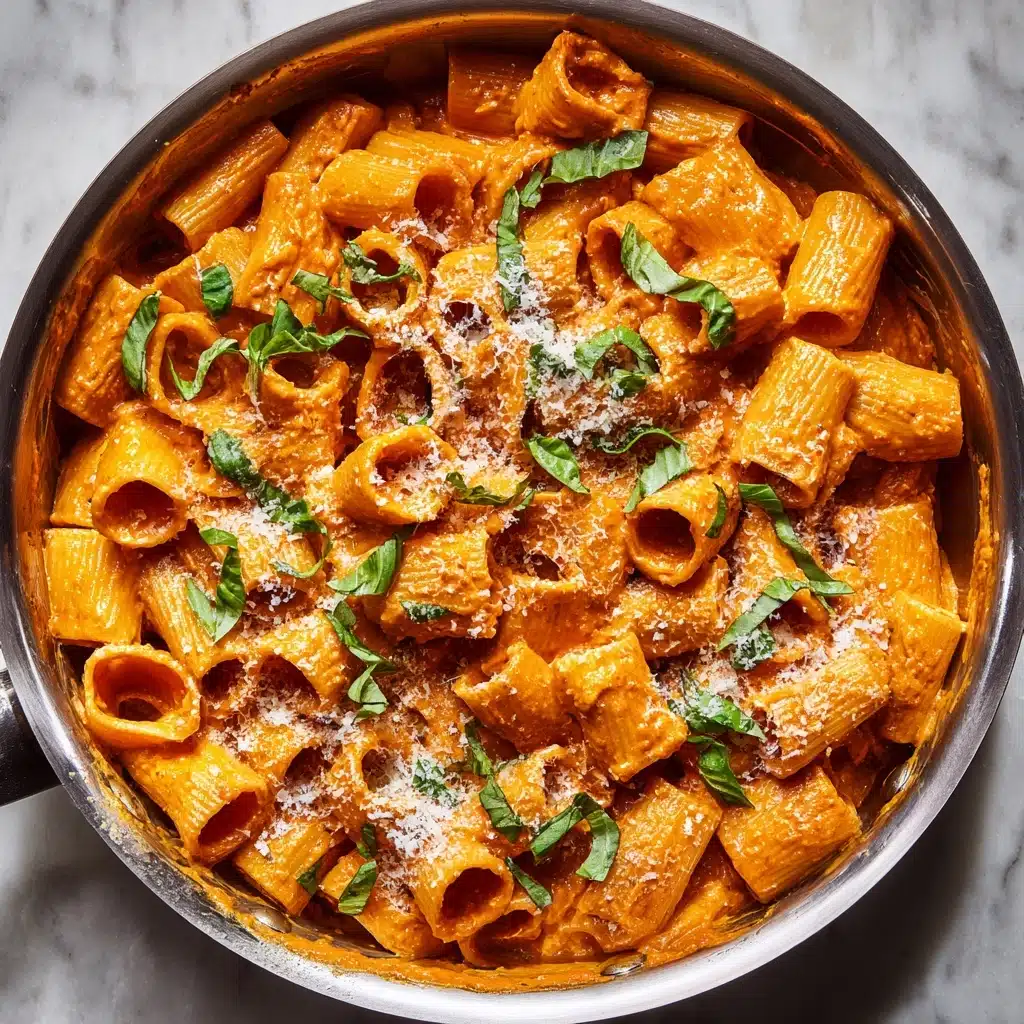 Roasted Red Pepper Pasta Recipe - Recipe Image