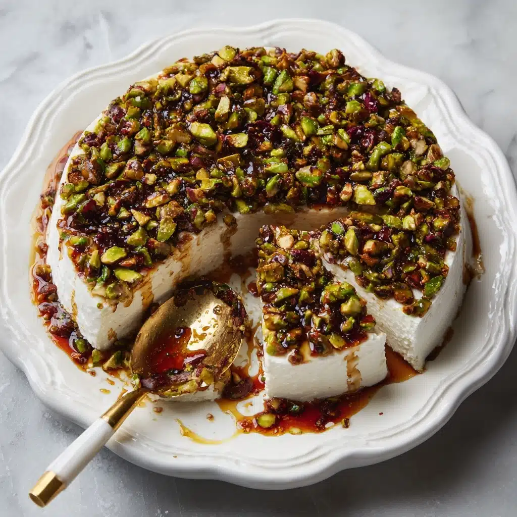 Boursin Appetizer with Pistachios and Honey Recipe - Recipe Image