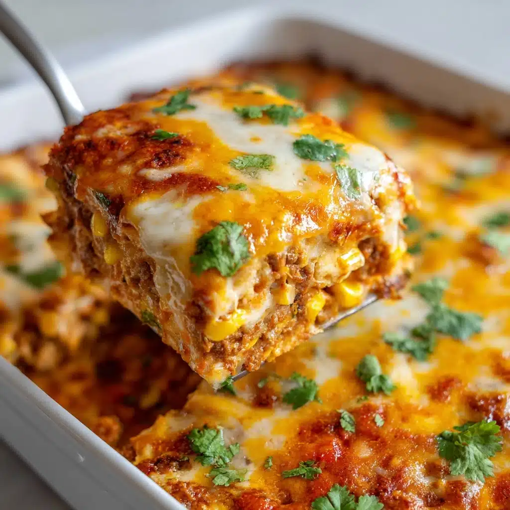 Stacked Enchiladas (Mexican Lasagna) Recipe - Recipe Image