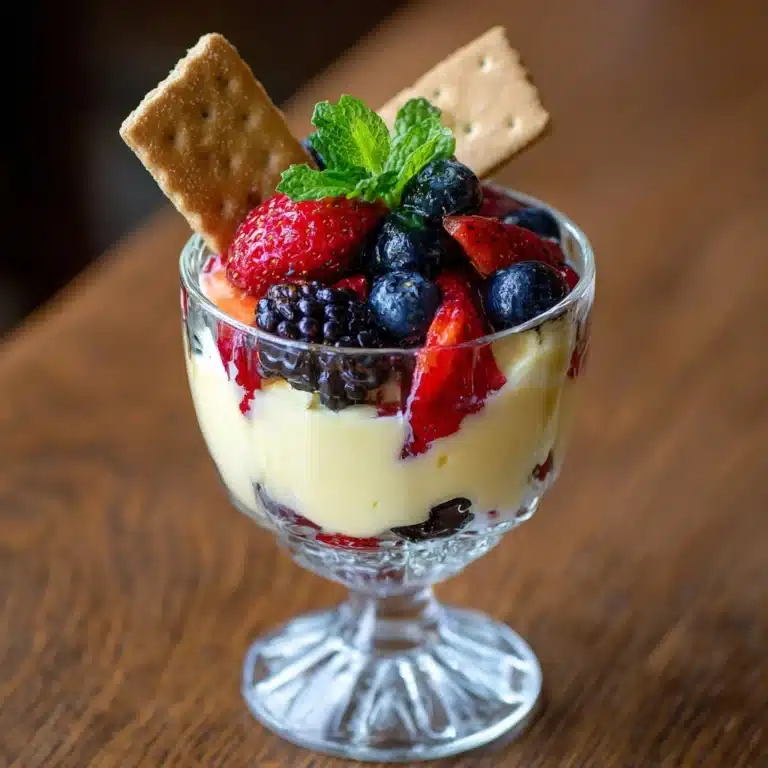 Lemon Berry Parfaits Recipe