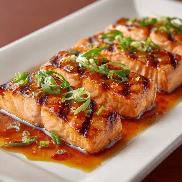 Broiled Salmon with Thai Sweet Chili Glaze Recipe