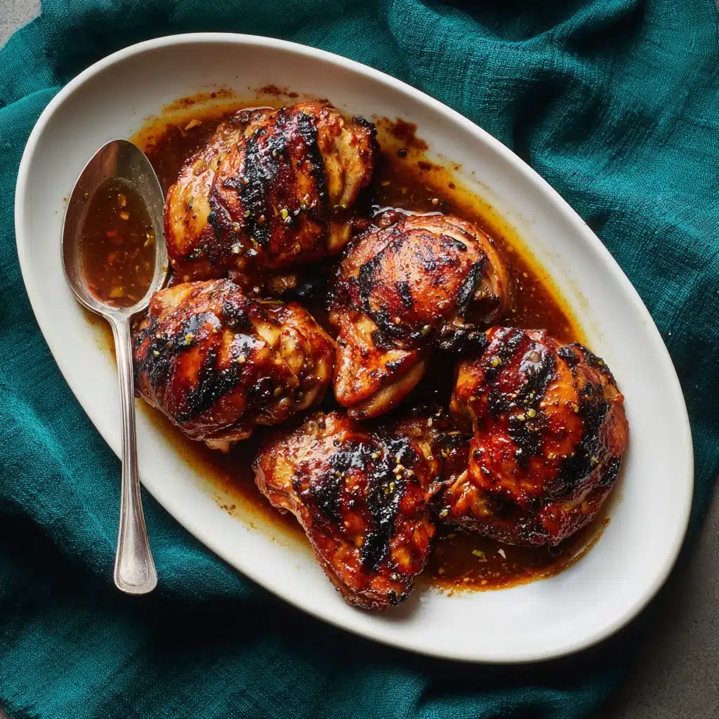 BBQ-Spiced Chicken Thighs with Tangy Honey Glaze Recipe - Recipe Image