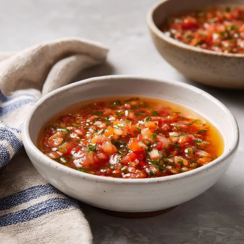 Roasted Garlic Gazpacho Recipe - Recipe Image