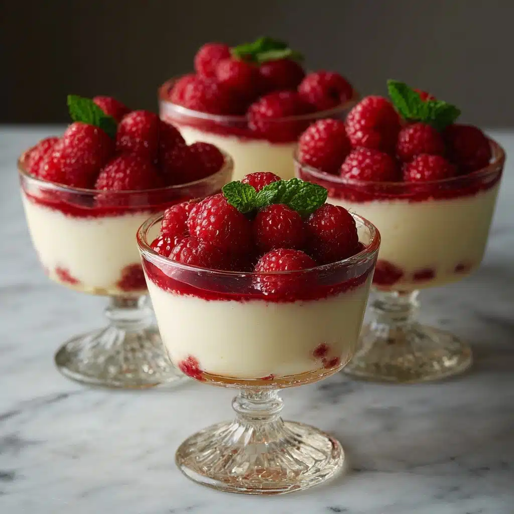 Raspberry & Cream Parfaits Recipe - Recipe Image