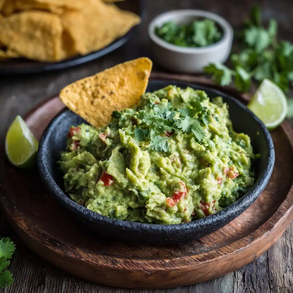 Roasted Garlic Guacamole Recipe - Recipe Image
