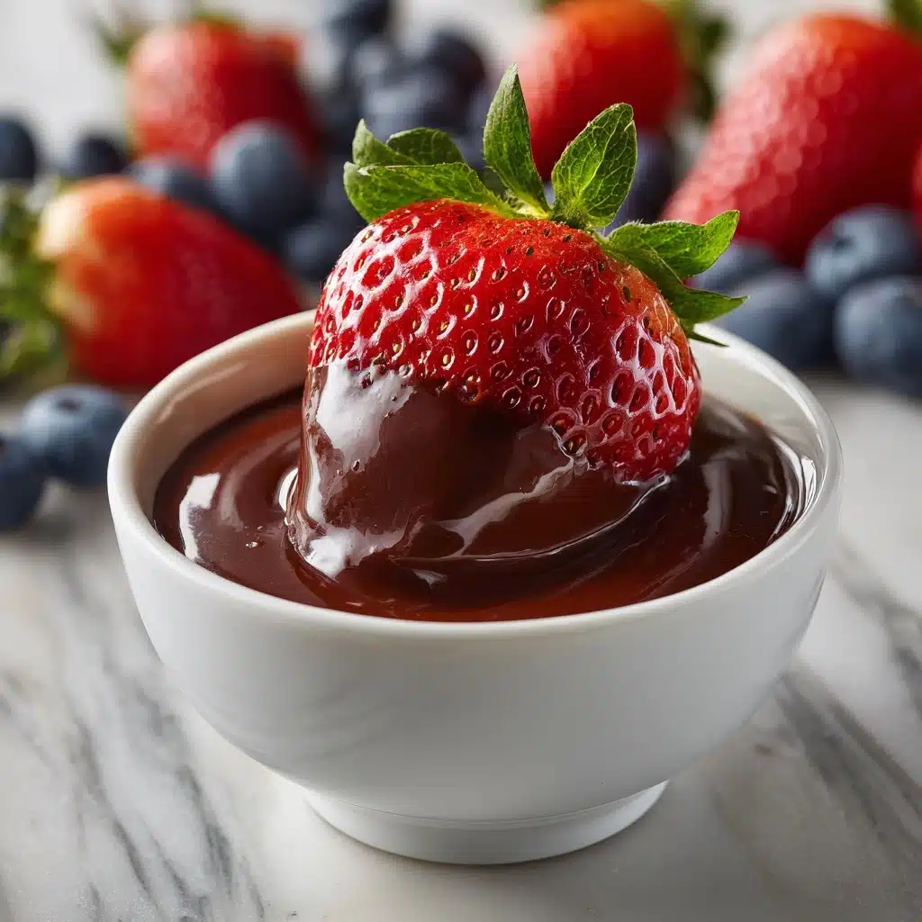 Easy Chocolate Fondue Recipe - Recipe Image
