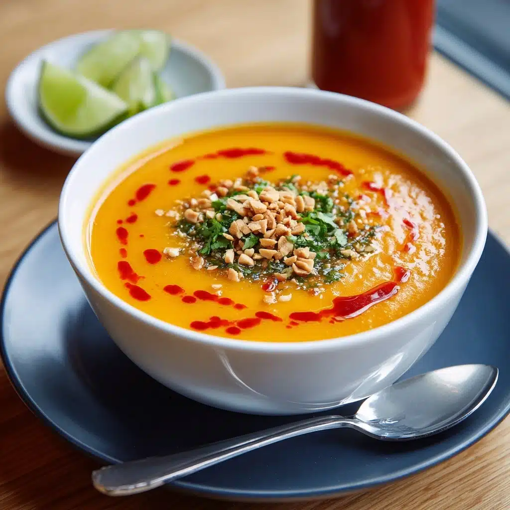 Thai-Inspired Butternut Squash Soup with Coconut Milk Recipe