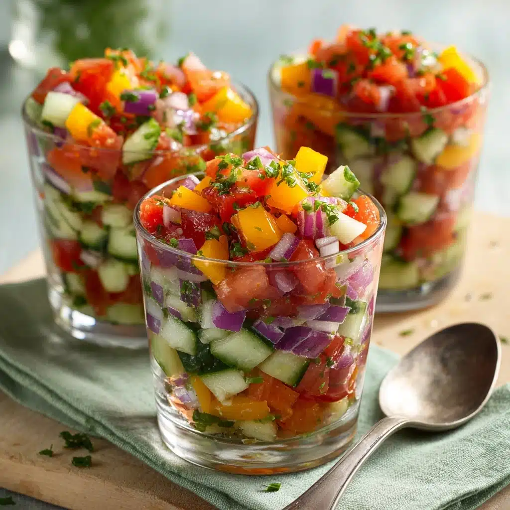 Summer Gazpacho Salad Recipe