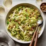 Brussels Sprout Salad with Apples, Walnuts & Parmesan Recipe