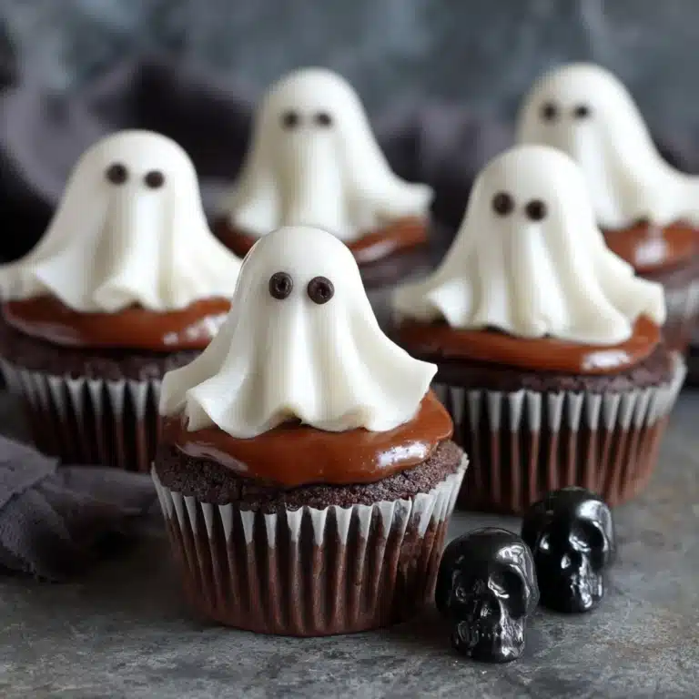 Halloween Ghost Cupcakes Recipe