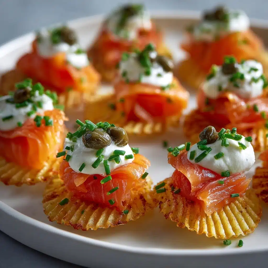 Smoked Salmon Crisps Recipe - Recipe Image