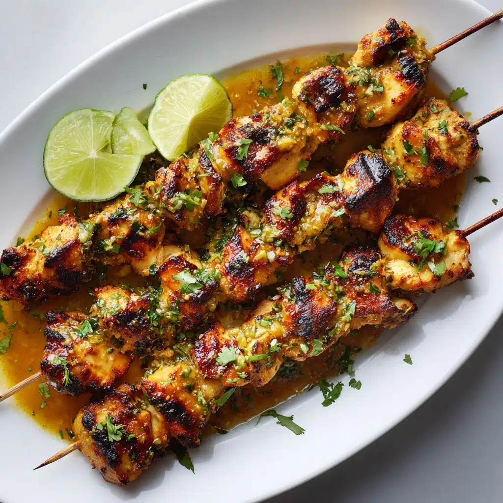 Honey, Lime & Sriracha Chicken Skewers Recipe - Recipe Image