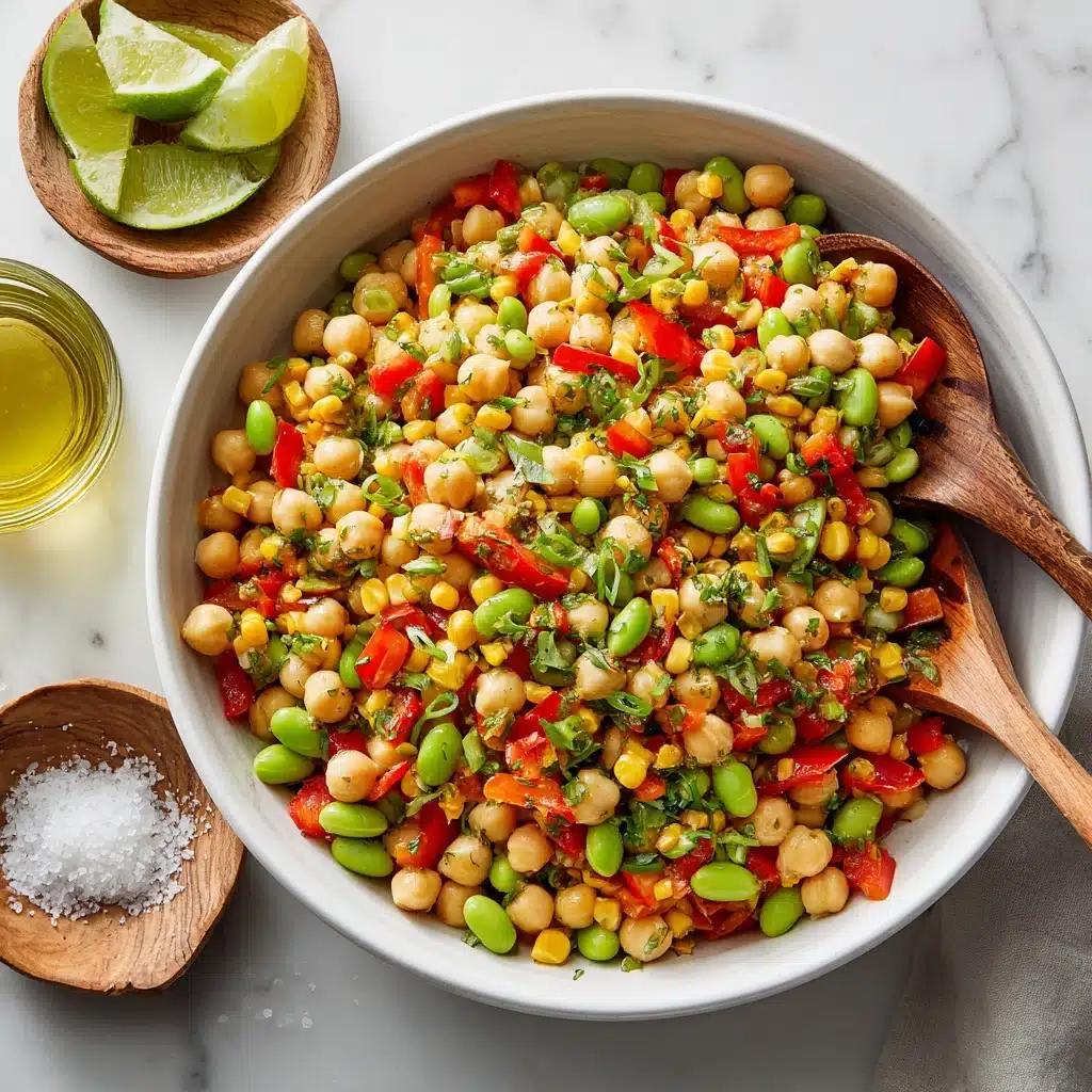 d Corn Salad with Honey Lime Vinaigrette Recipe - Recipe Image