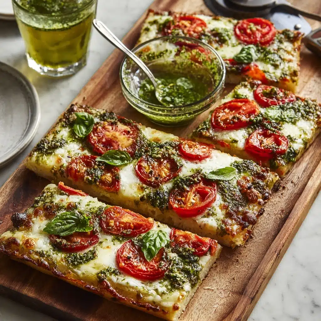 Pesto Pizza Recipe - Recipe Image
