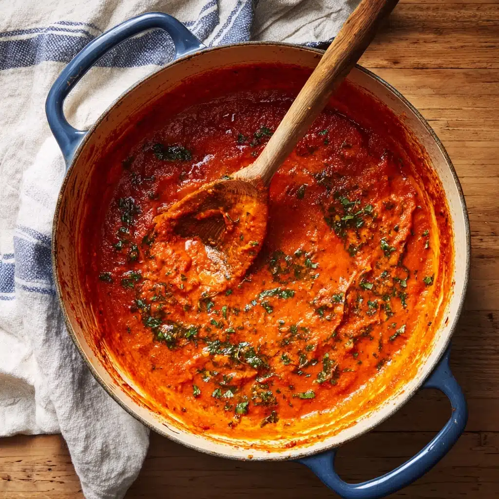 Homemade Tomato Sauce Recipe - Recipe Image