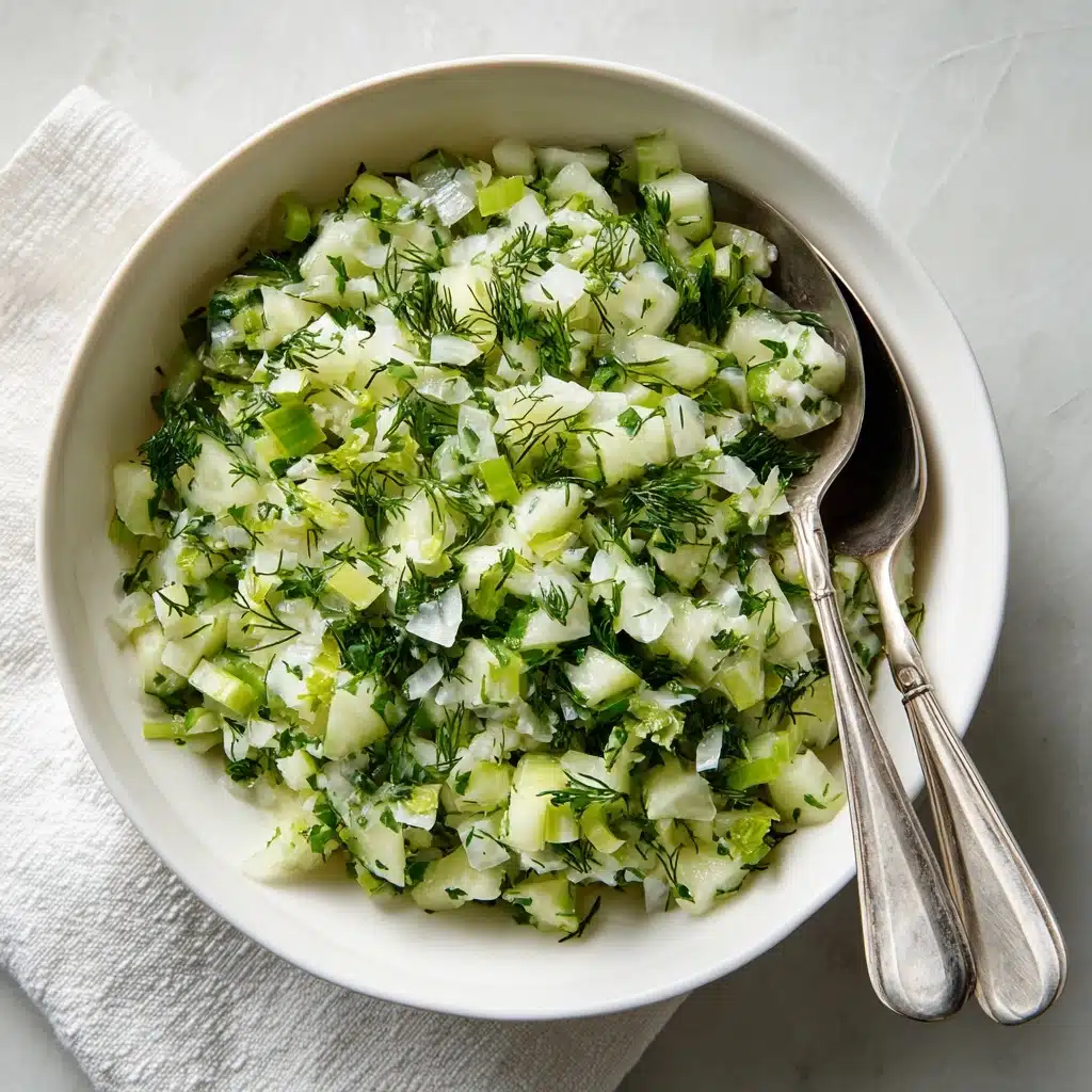 Green Apple and Celery Salad with Dill Recipe - Recipe Image