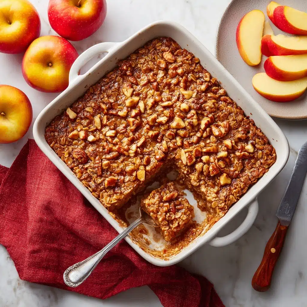 Baked Oatmeal with Apples Recipe - Recipe Image