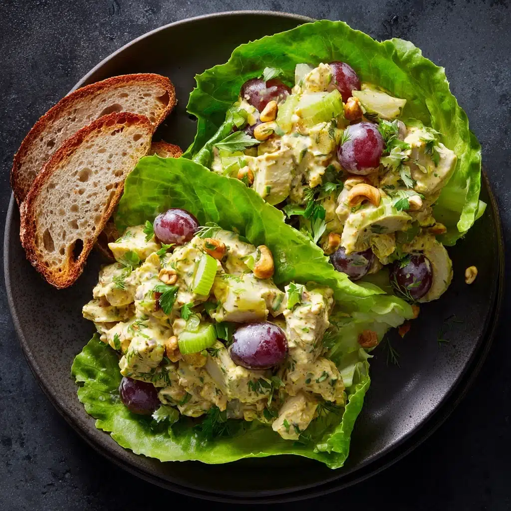 Curried Chicken Salad Recipe - Recipe Image