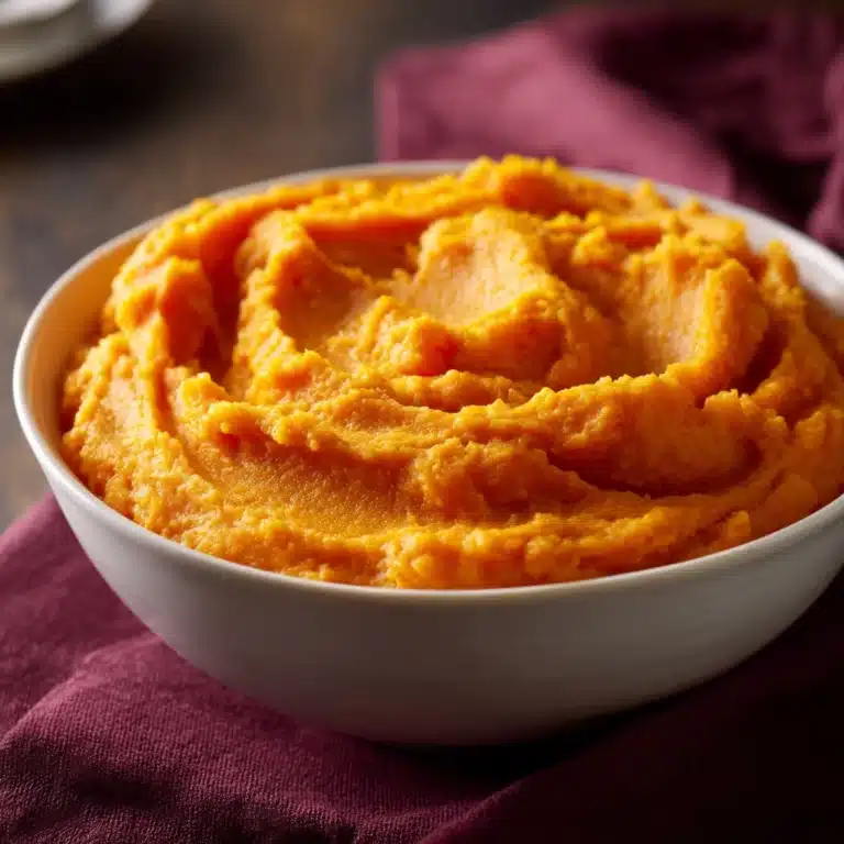 Chipotle Cheddar Mashed Sweet Potatoes Recipe