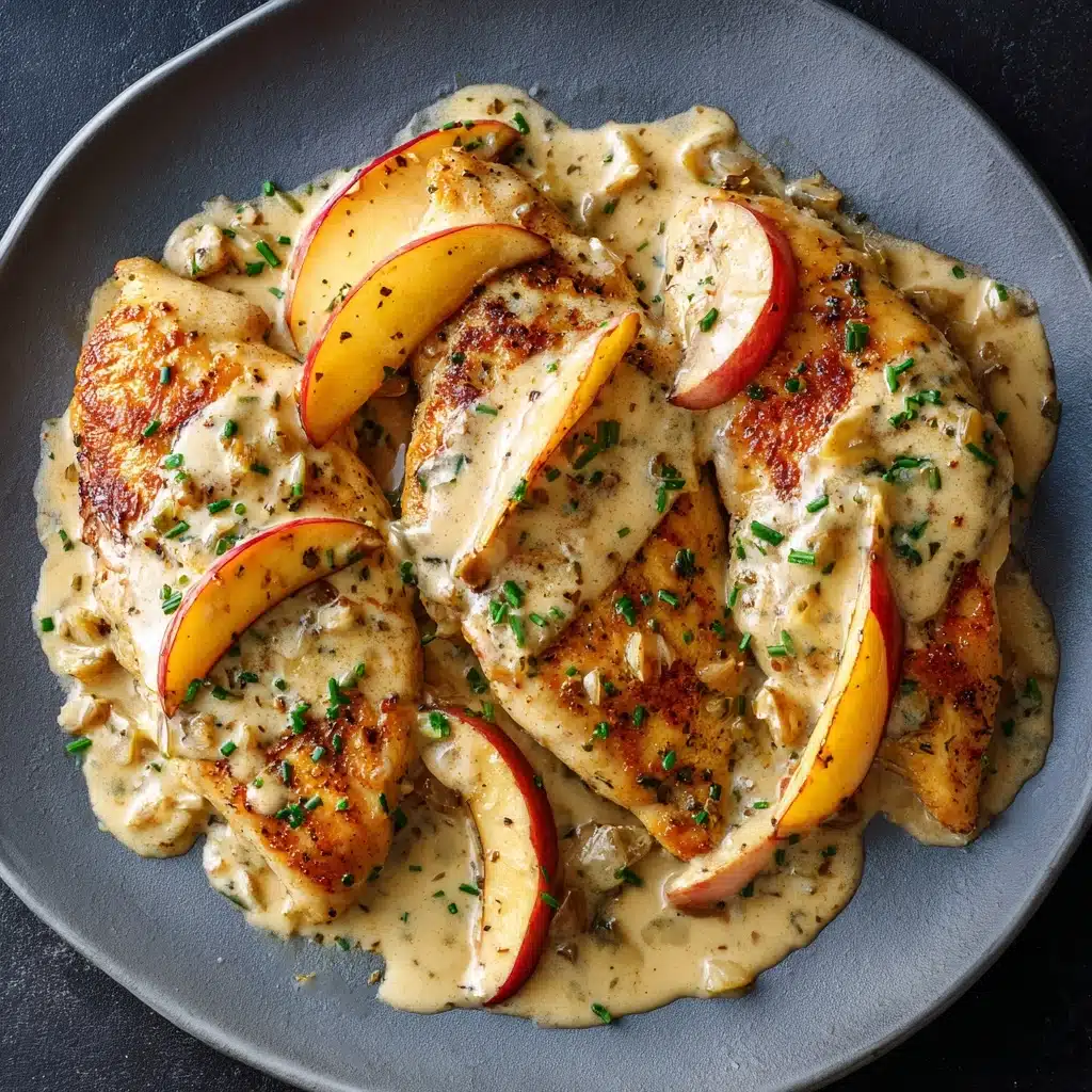 Chicken Fricassee with Apples Recipe - Recipe Image