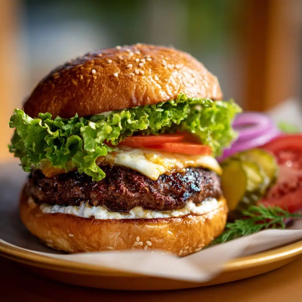 Steakhouse Burgers Recipe