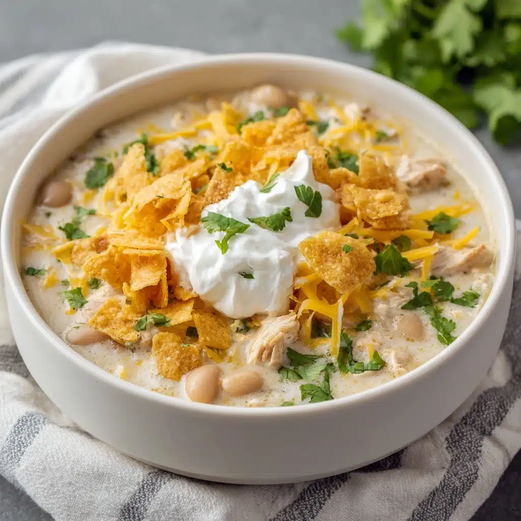 Green Chile Chicken Enchilada Soup Recipe - Recipe Image