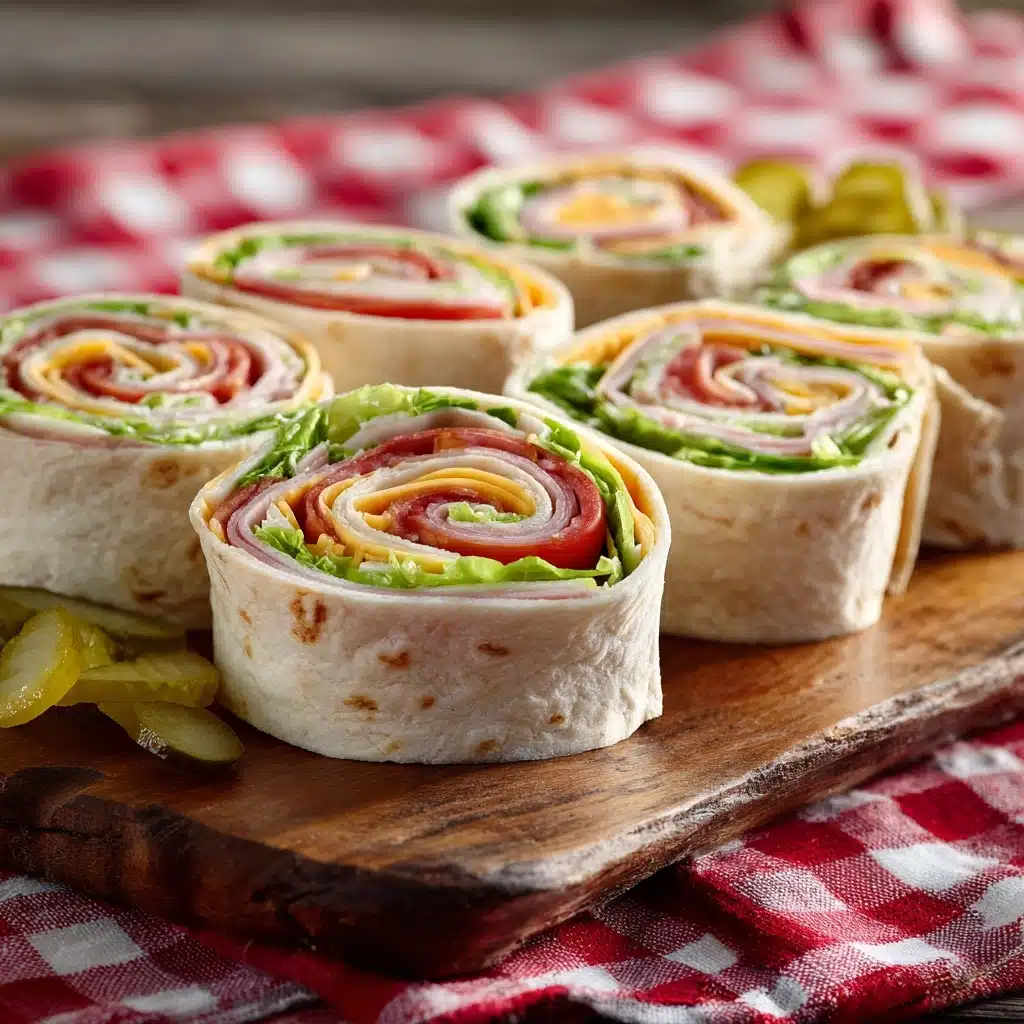 Italian Pinwheels Recipe - Recipe Image
