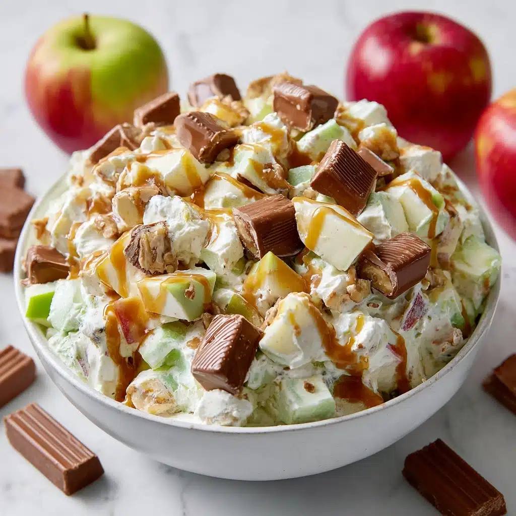 Snickers Apple Salad Recipe - Recipe Image