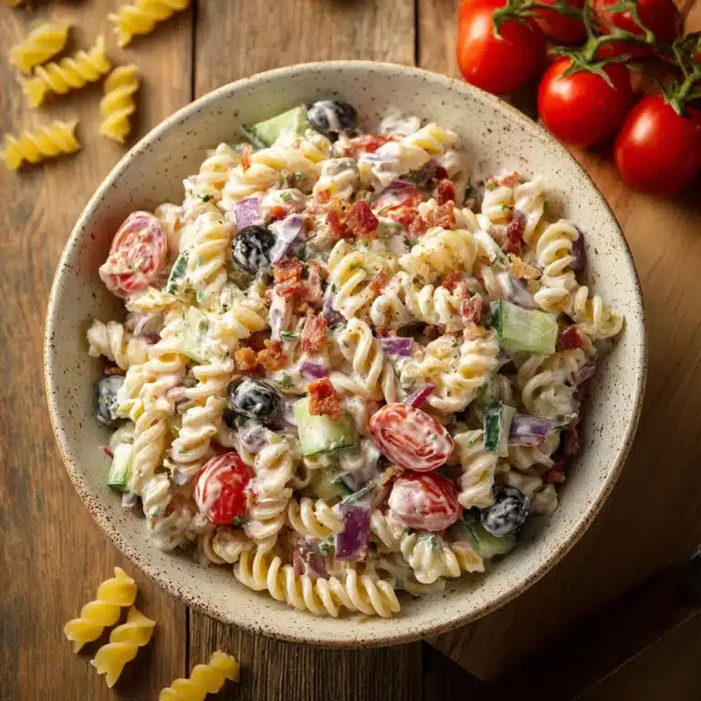 Ranch Pasta Salad Recipe