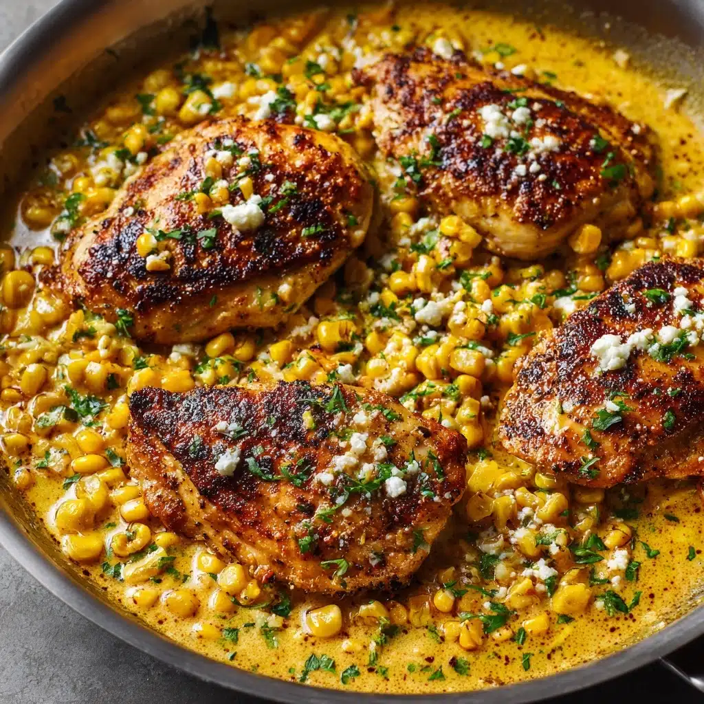 Creamy Chicken and Corn Recipe - Recipe Image