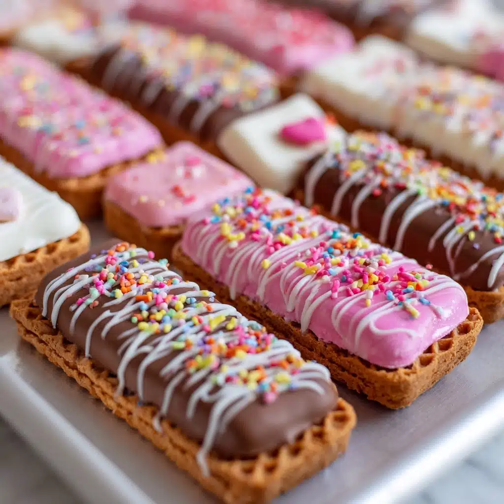 Chocolate Covered Wafer Cookies Recipe - Recipe Image