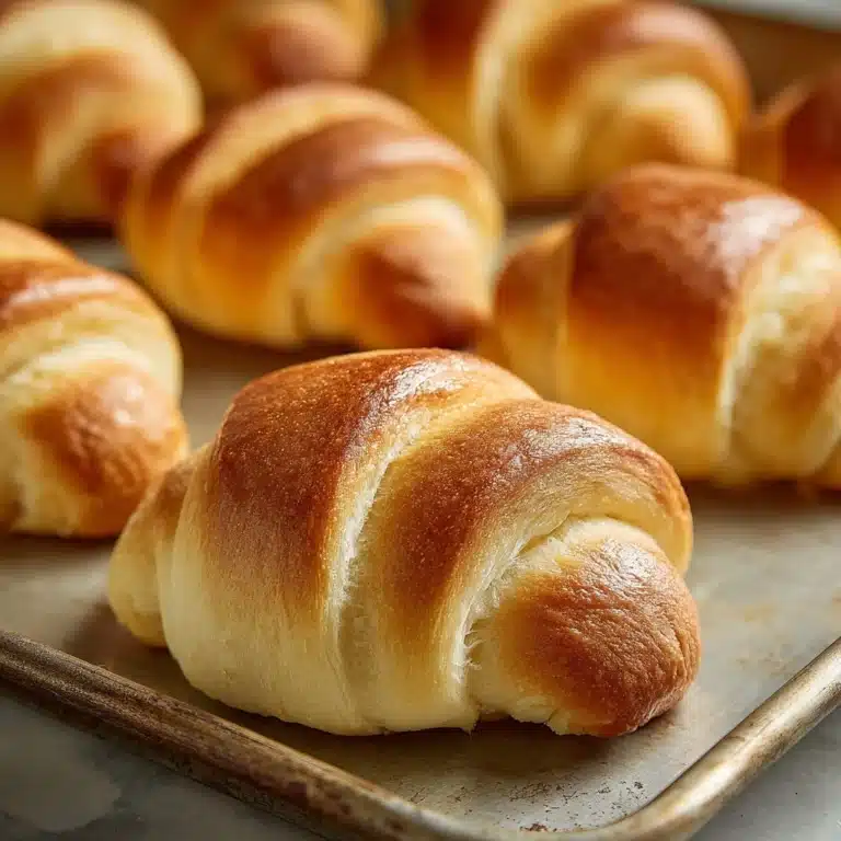 Homemade Crescent Rolls Recipe