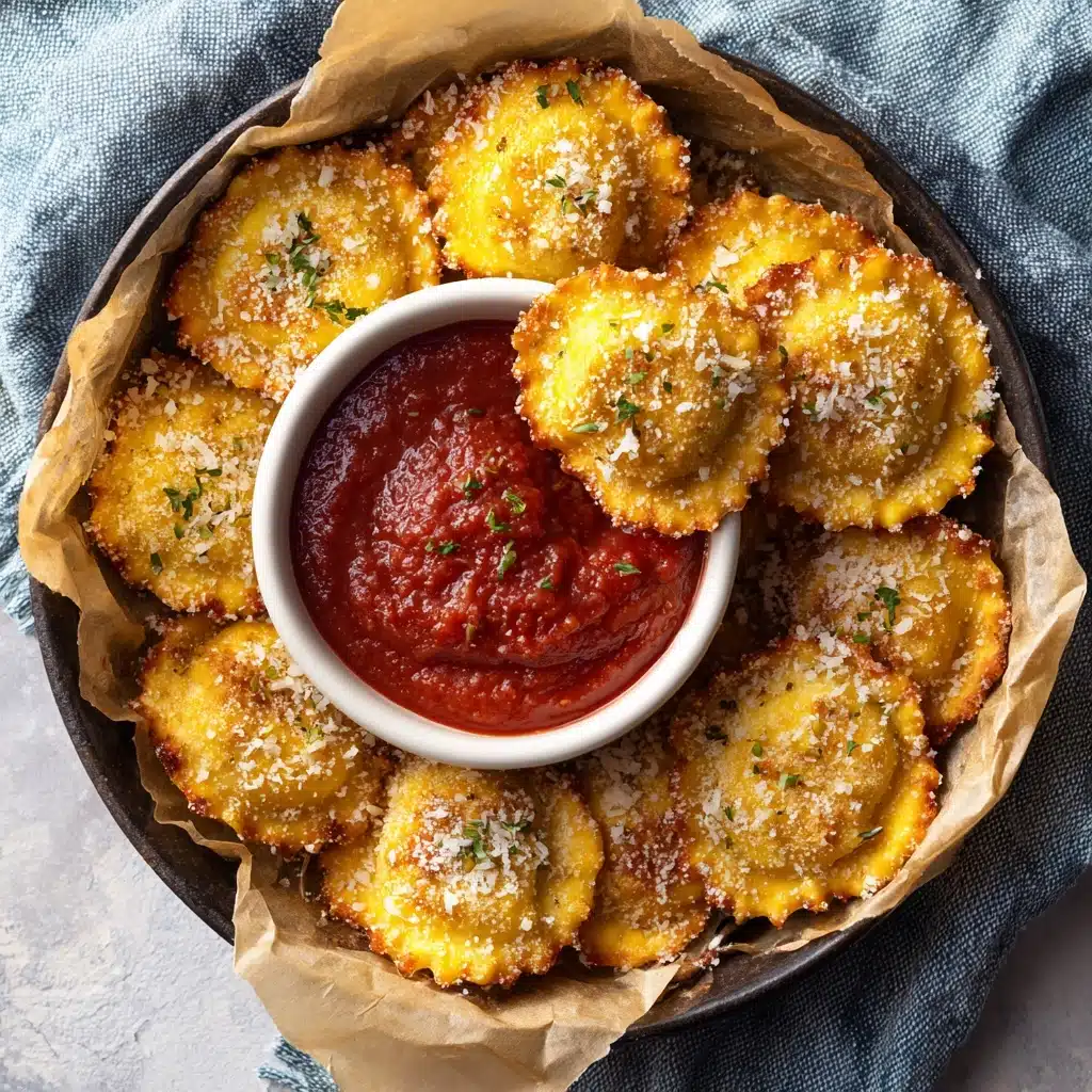 Crispy Pan Fried Ravioli Recipe - Recipe Image