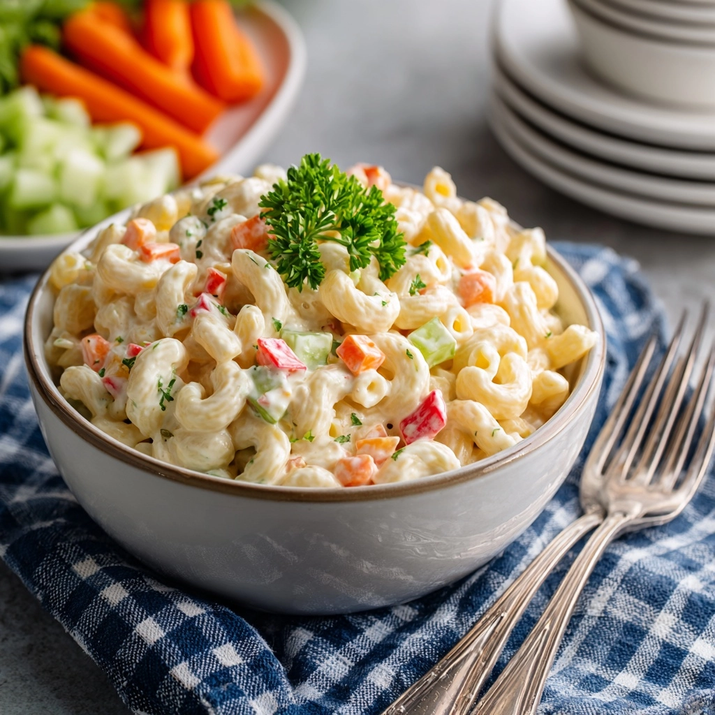 Summertime Macaroni Salad Recipe - Recipe Image