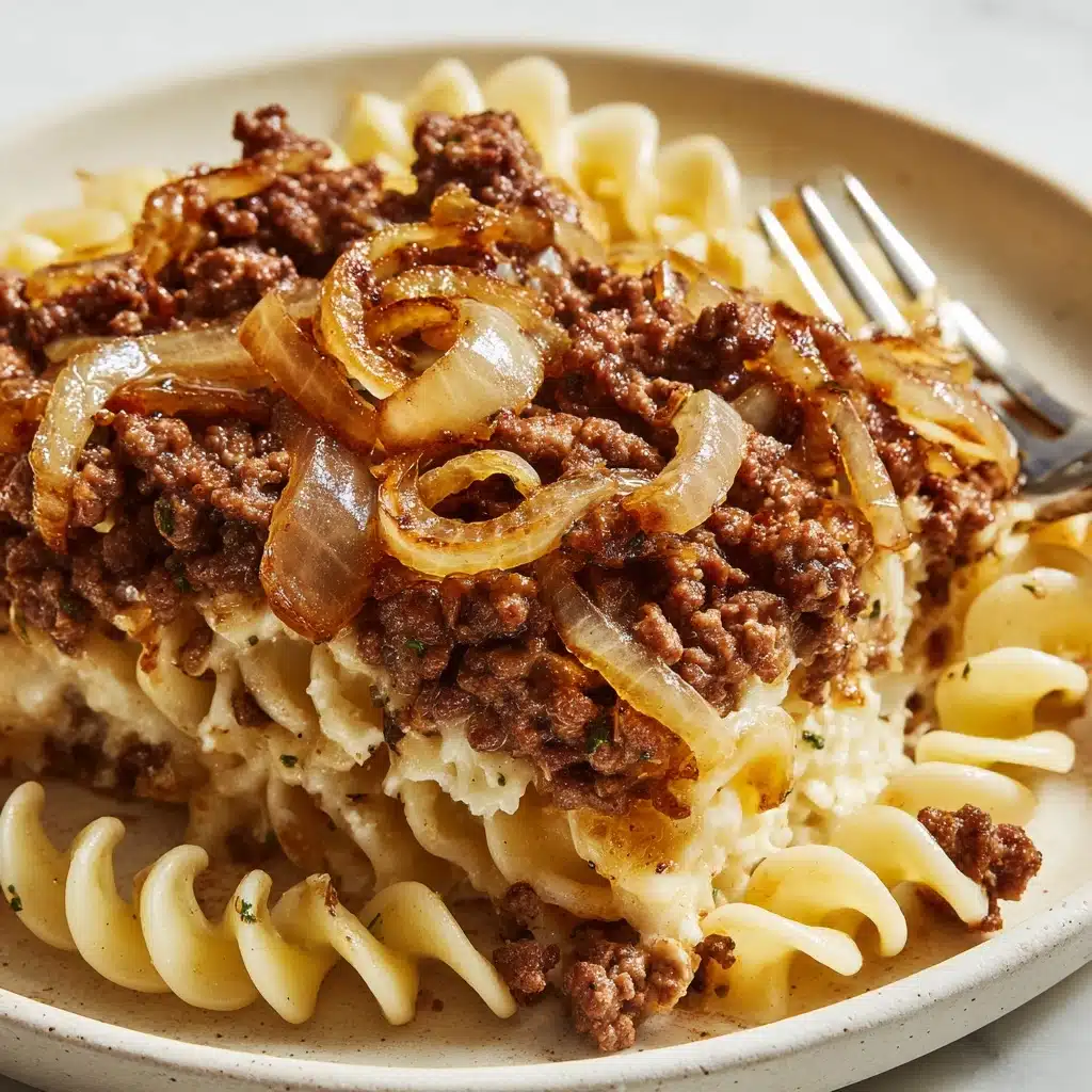 French Onion Ground Beef Casserole Recipe