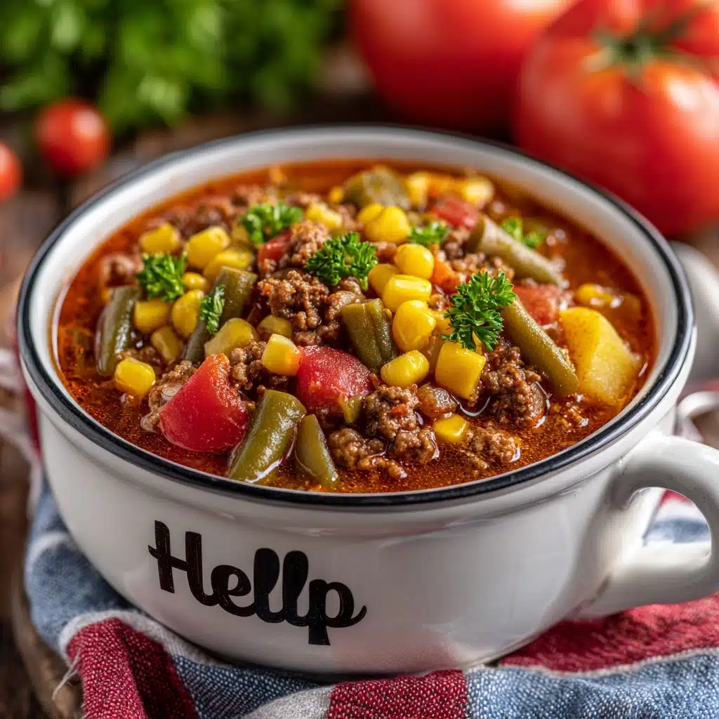 Vegetable Beef Soup Recipe - Recipe Image