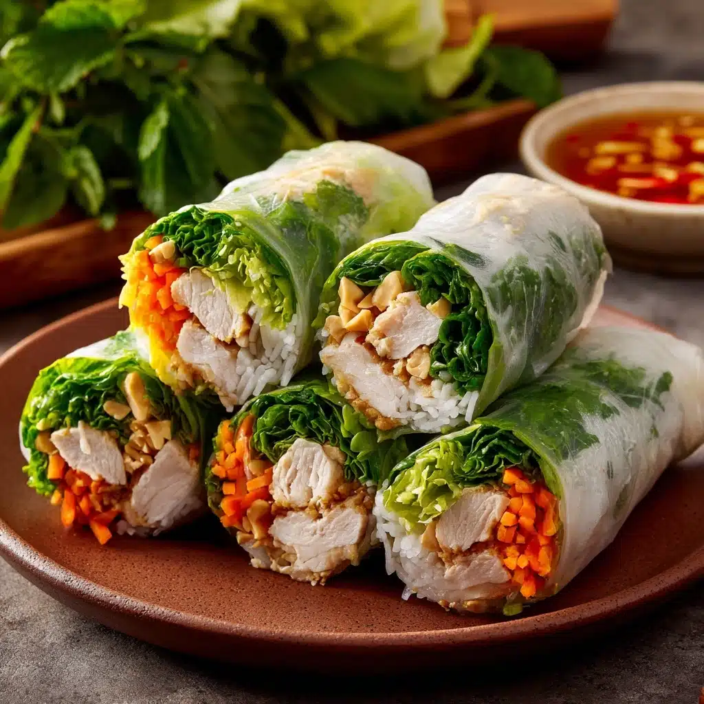Chicken Spring Rolls Recipe - Recipe Image