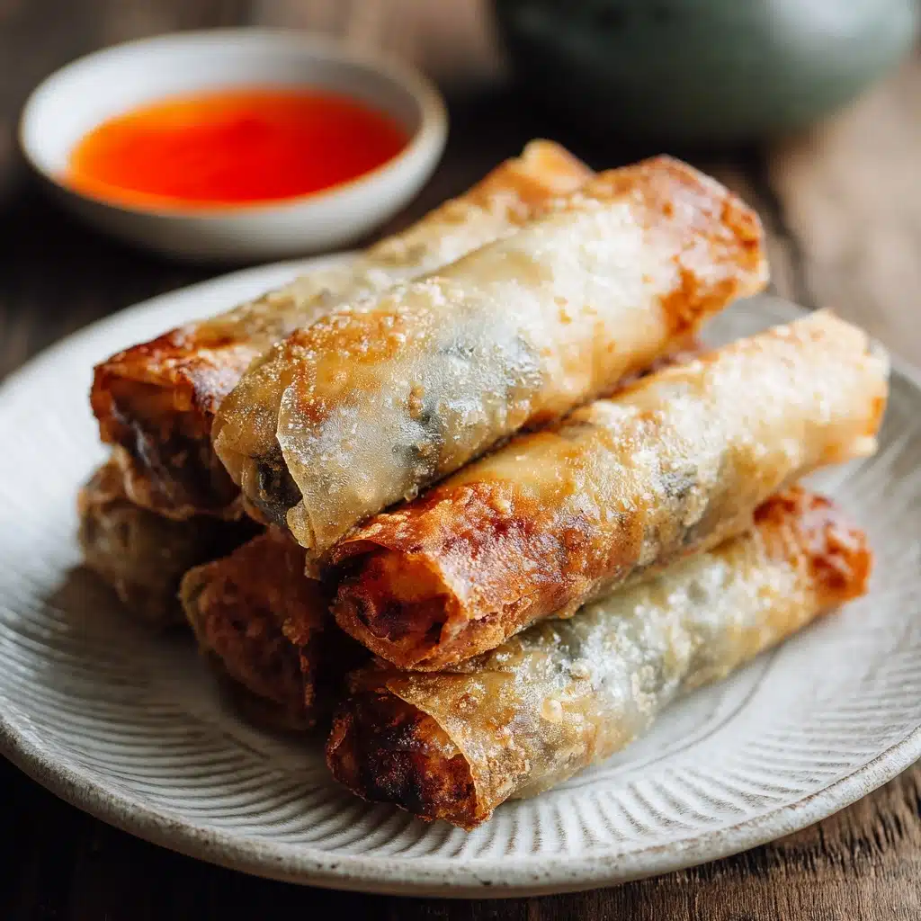Air Fryer Vegetable Spring Rolls Recipe - Recipe Image