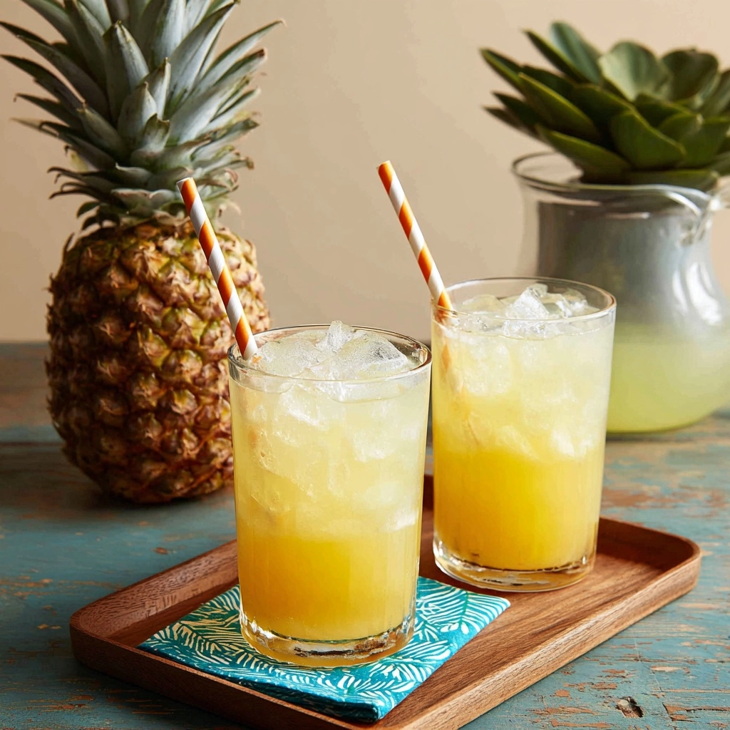 Pineapple Lemonade Recipe - Recipe Image