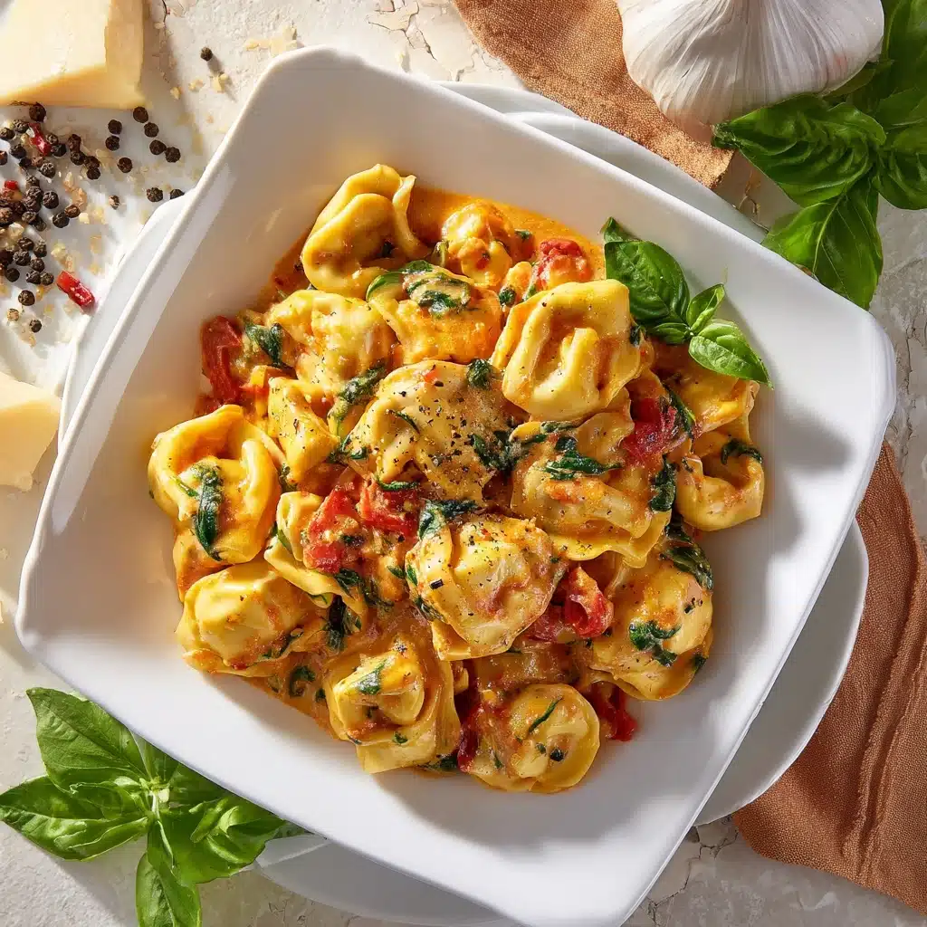 Creamy Tortellini With Sausage Recipe - Recipe Image