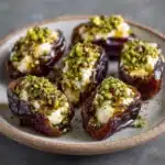 Honey Pistachio Ricotta Stuffed Dates Recipe