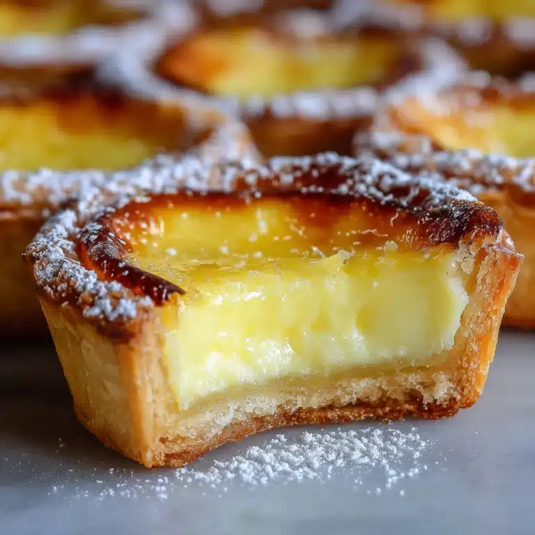 Baby Lemon Impossible Pies Recipe